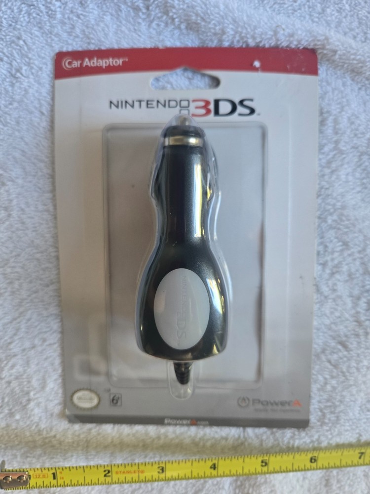 nintendo 3DS car adaptor, 2012, NIB