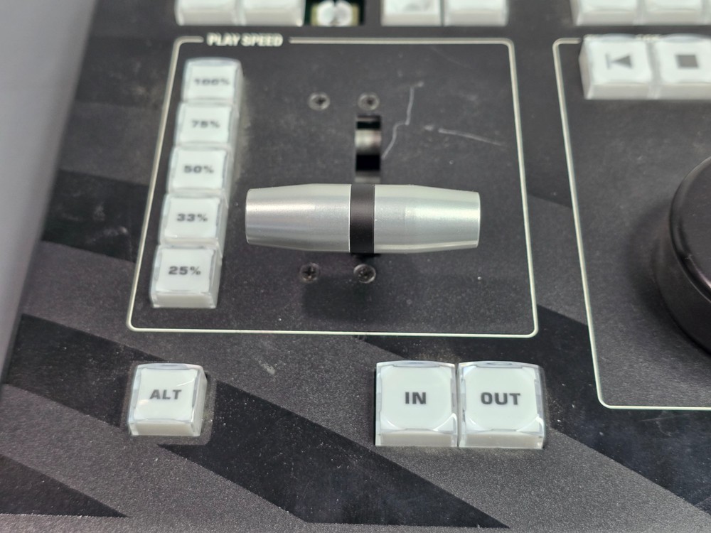 NewTek TCXD 850 TimeWarp Slow Motion Console for TriCaster Missing Keys Untested