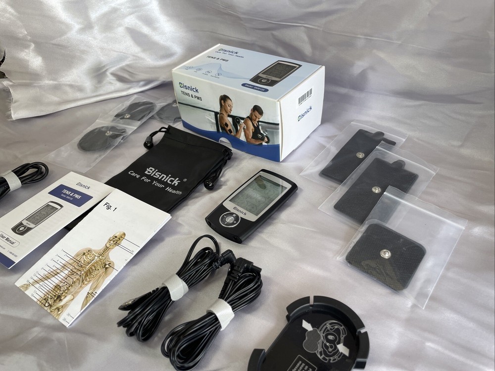 Bisnick TENS Unit Muscle Stimulator Machine for Back, Neck, Sciatica, Nerve...