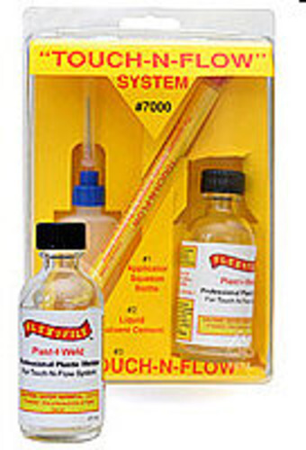 Flex-I-File Touch-N-Flow System Set (Bottle, Applicator & Cement) - Plastic