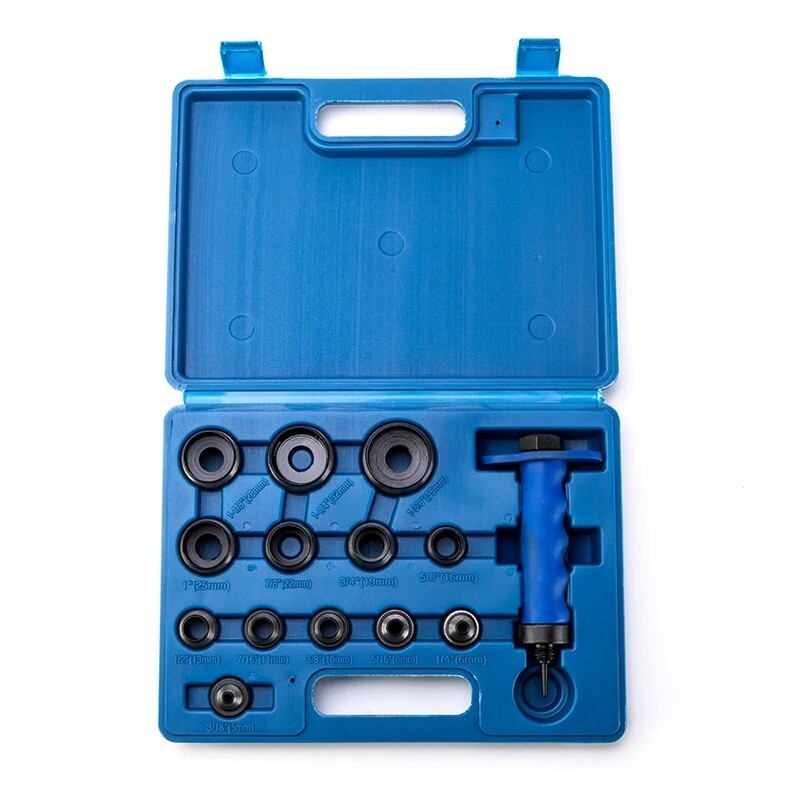 14pcs Interchangeable Manual Punch Tool DIY Leather Punch Tool Leather