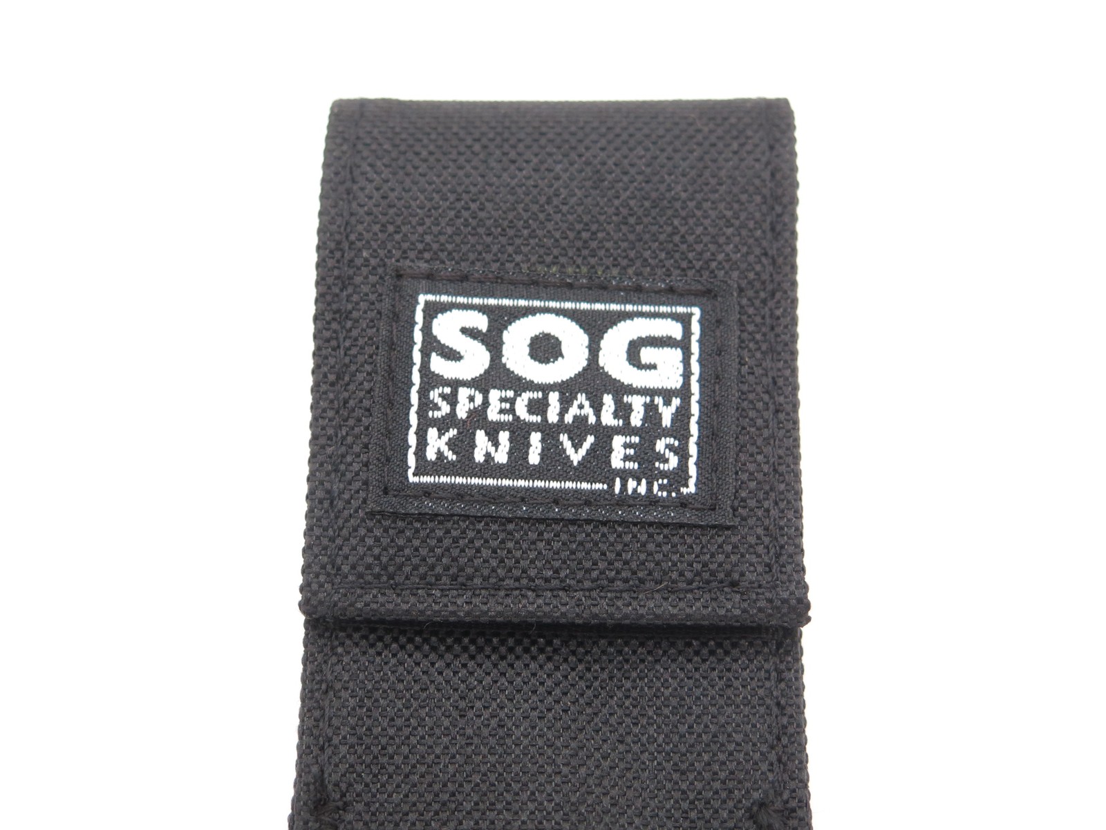 SOG Specialty Knives USA Made Black Nylon Sheath Pouch for 4.5" Folding Knife
