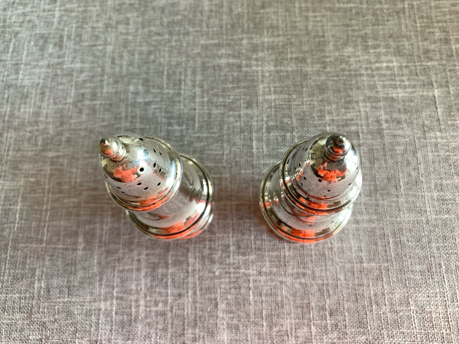 Vintage Gorham Sterling Silver Salt/Pepper Shakers 1113 4 1/2” Polished 70g