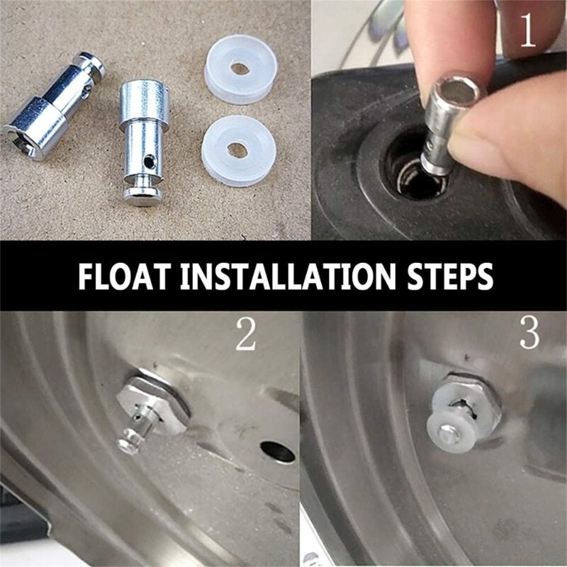 Silicone Gasket and Float Set Replacement Float and Seal for Cooking