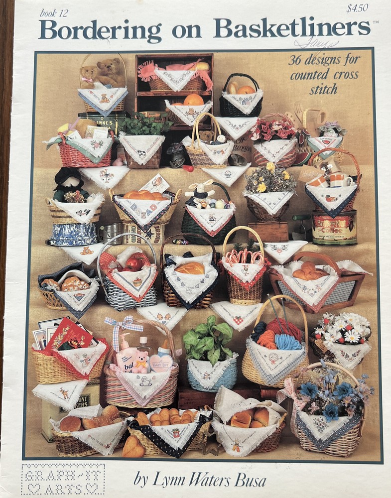 Graph It Arts Bordering On Basketliners & bordering on edge Cross Stitch Pattern