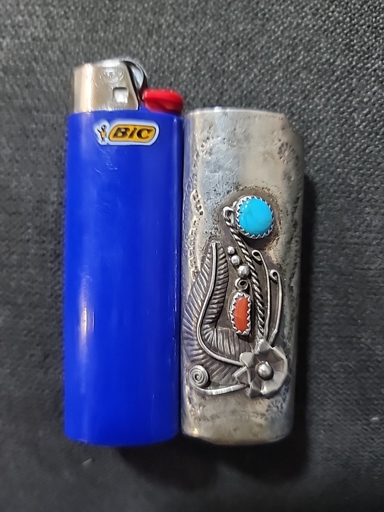 Sterling Silver Lighter Case