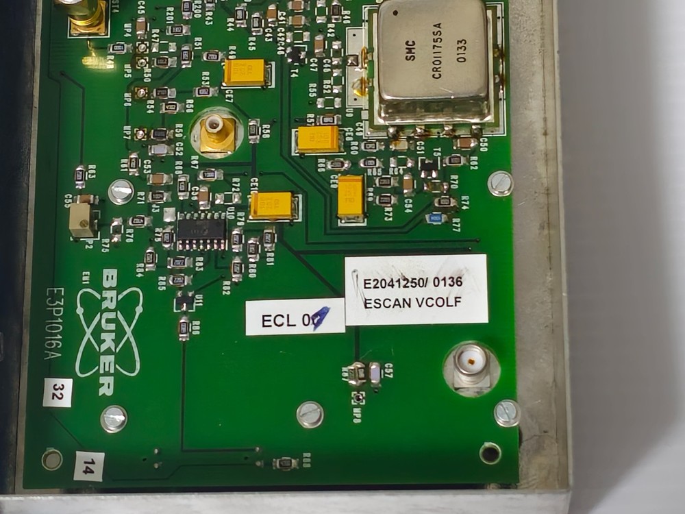 Bruker E3P1016A ESCAN VCOLF RF Microwave Filter Module Assembly