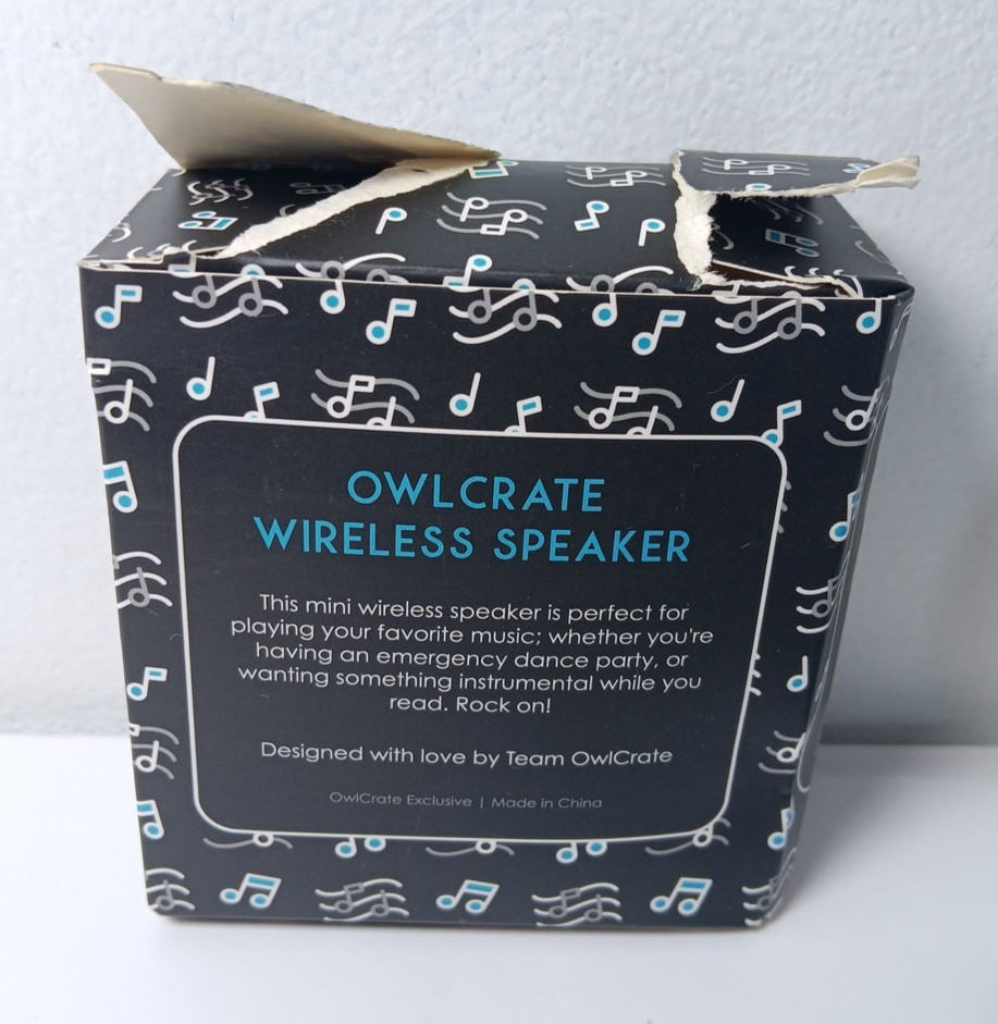 Owlcrate Exclusive Mini Wireless Speaker