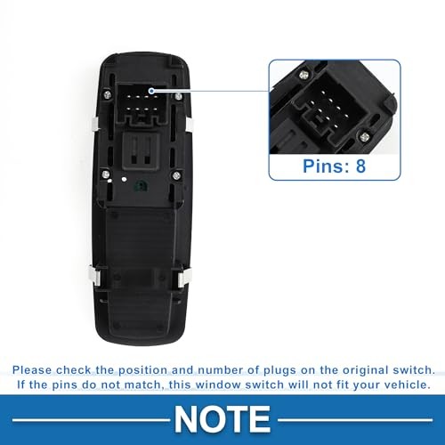 Power Window Switch No.68270253AB Window Control Switch for Chrysler 200