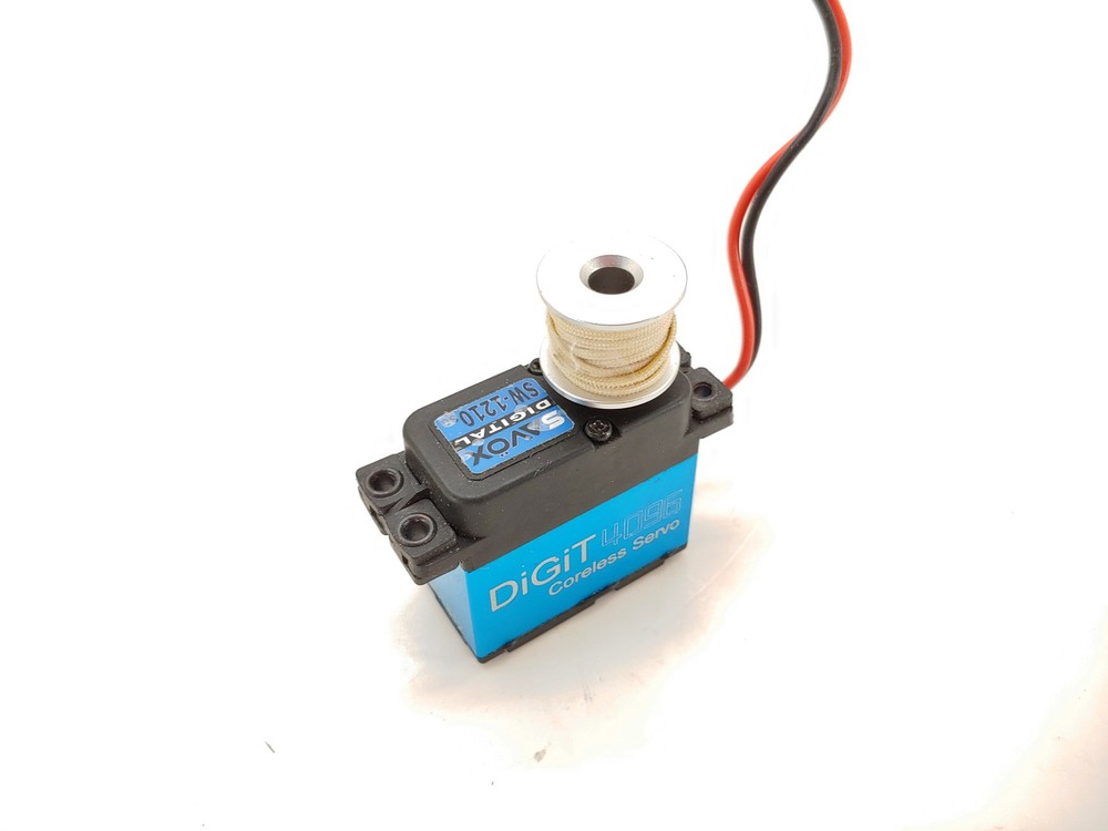Winch Modified (Continuous Rotation) Savox SW-1210SG Digital Steering Servo