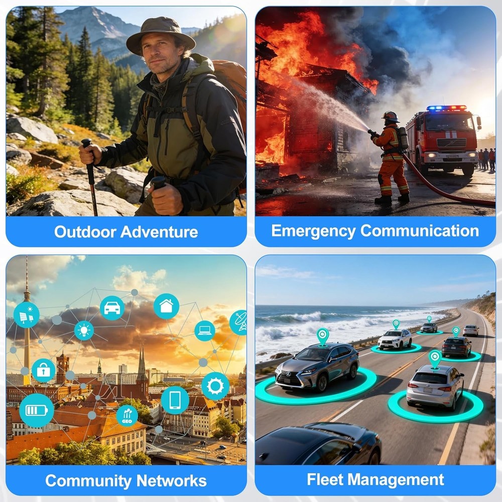 Meshtastic GPS WiFi Bluetooth LoRa Card Tracker High Precision Location Tracker