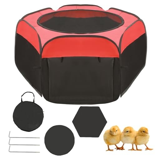 Chicken Brooder Box for Chick Starter Kit - 2026 Upgrade Chicken Brooder Tent