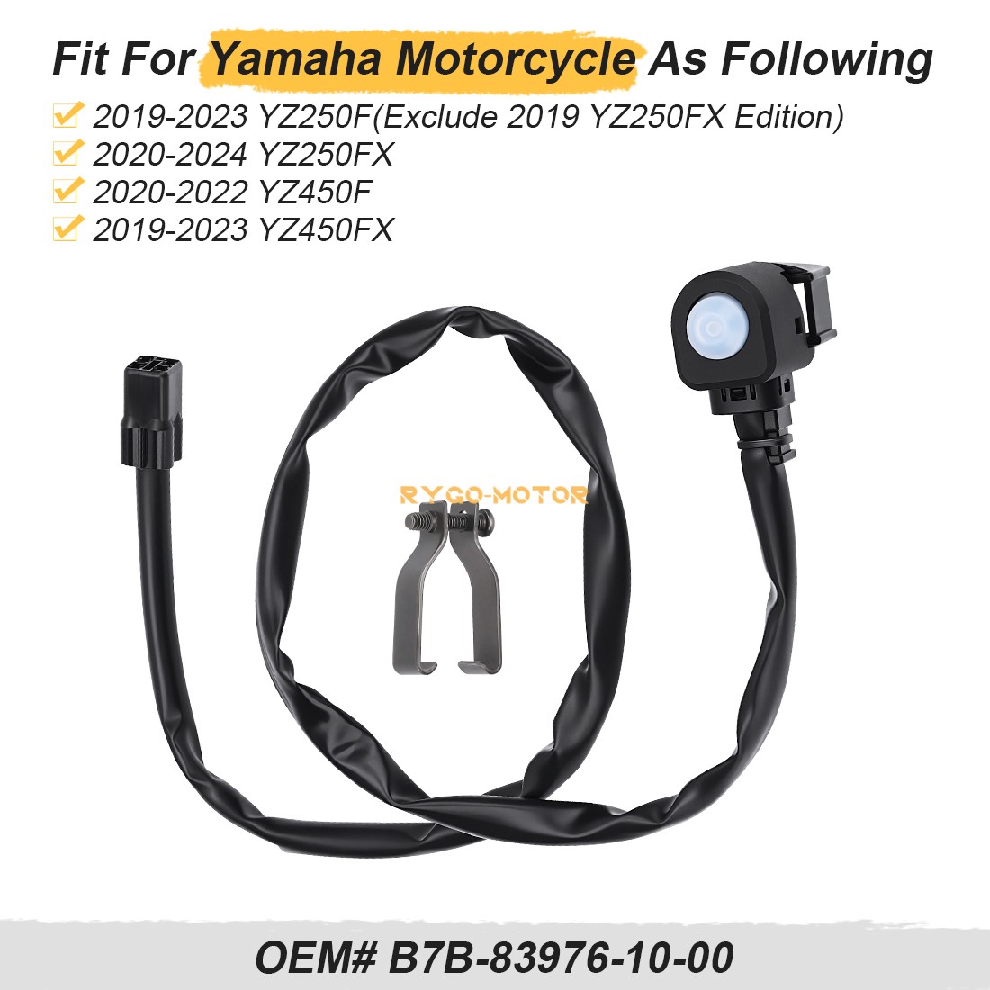 Mapping fuel mode launch control switch B7B-83976-10-00 For YAMAHA YZ250F