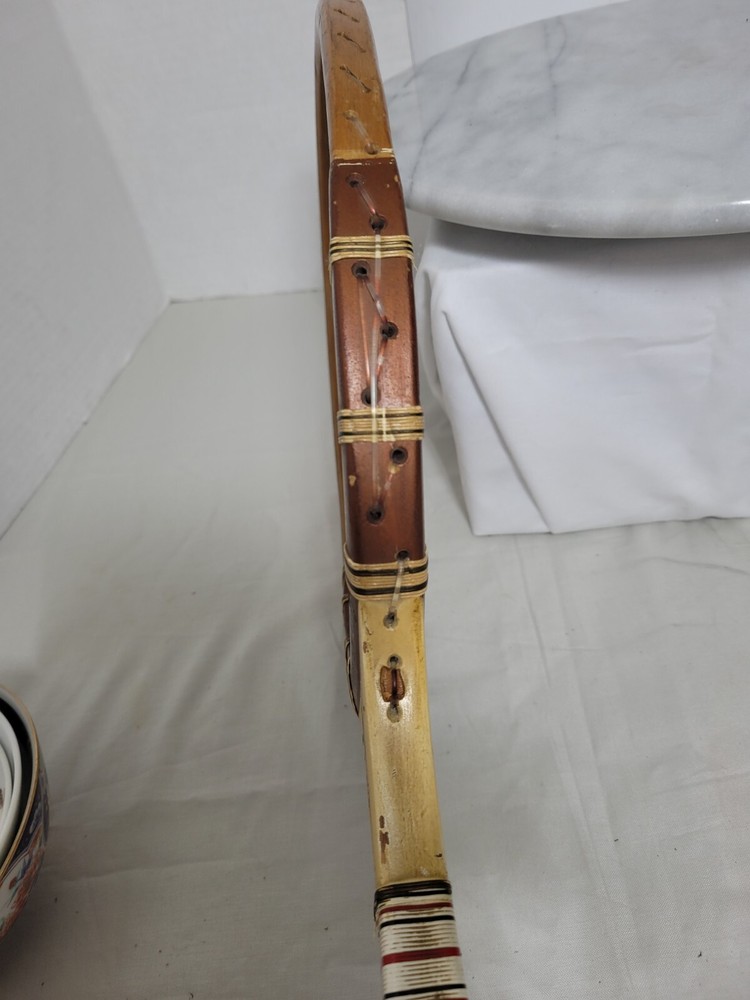 Melbourne Cup Tennis Racket By Wright & Bitson Vintage