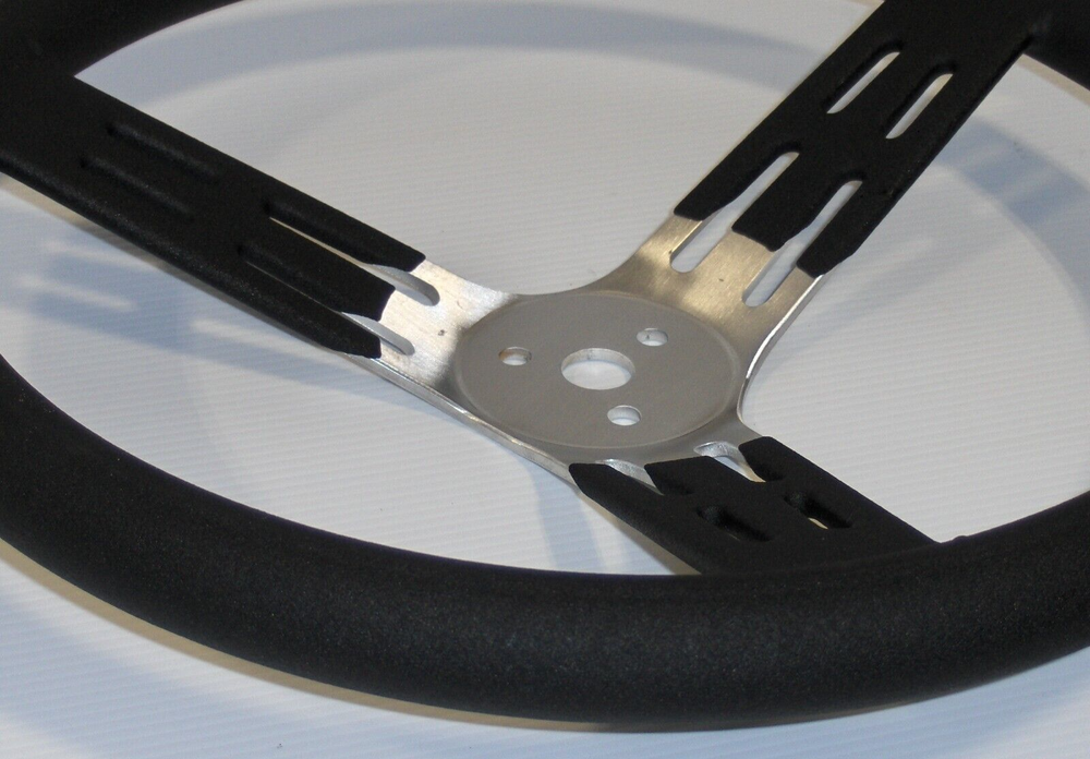 Telescoping 22''- 32'' Collapsible Racing Steering Column & Removeable 15" Wheel