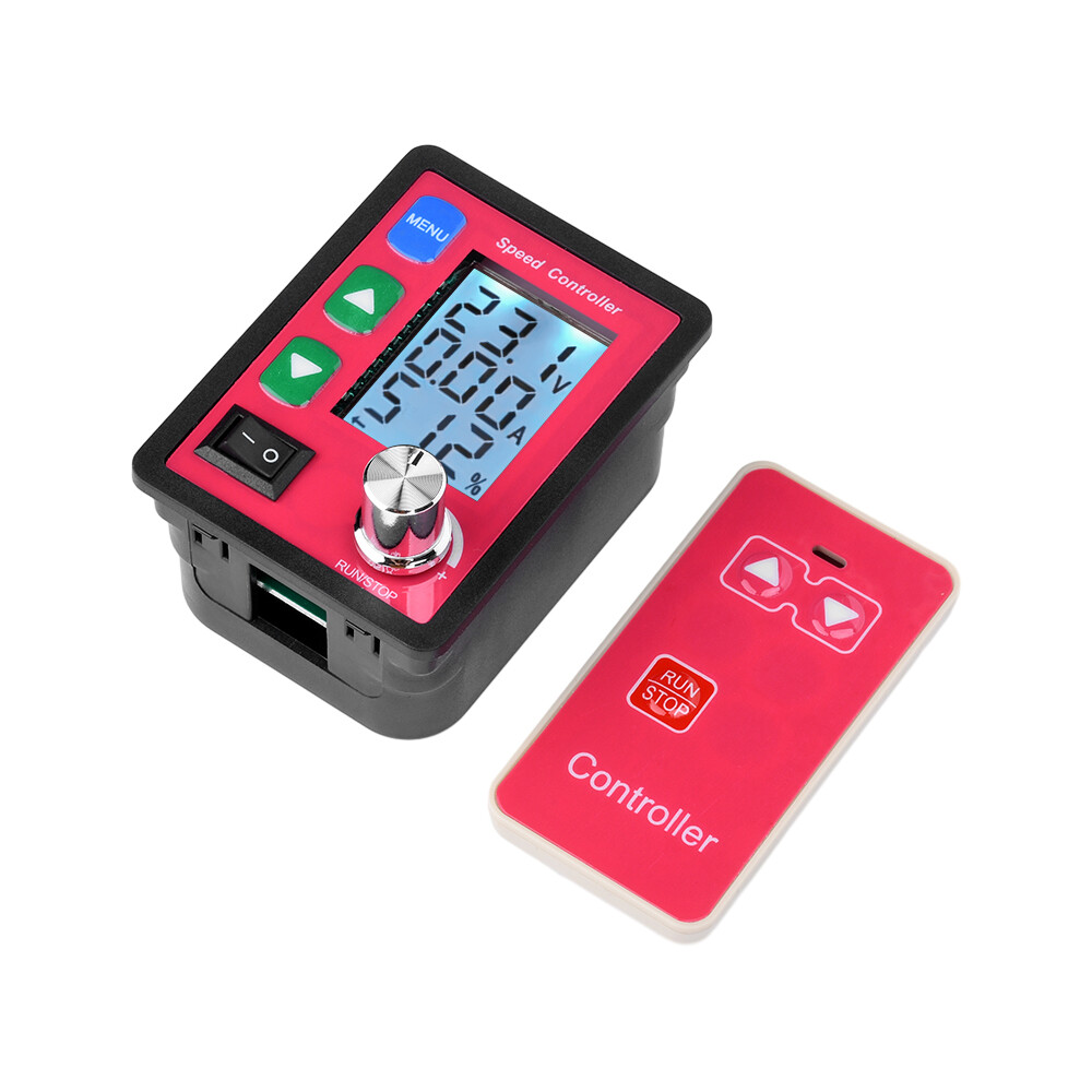 DC6-55V 20A PWM Wireless Remote Intelligent DC Brush Motor Speed Controller