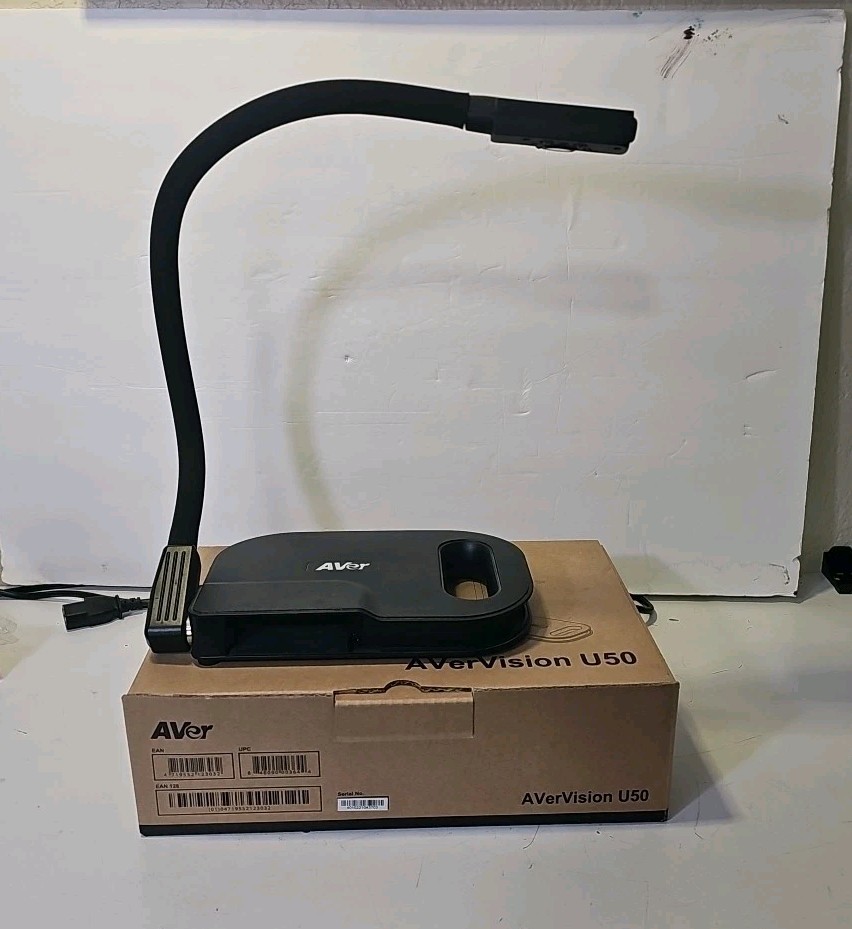 Aver Avervision U50  Overhead Document Camera For Presentations. Priced Each.