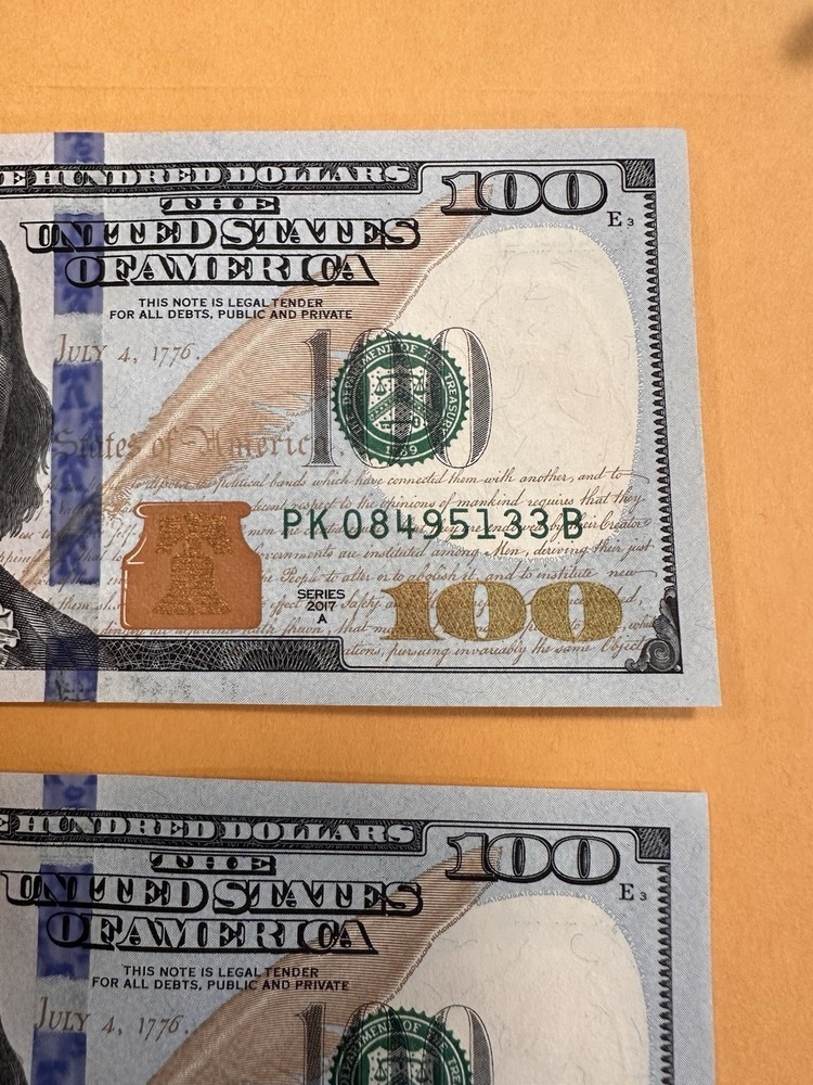 2017A Series $100 Sequential (4)