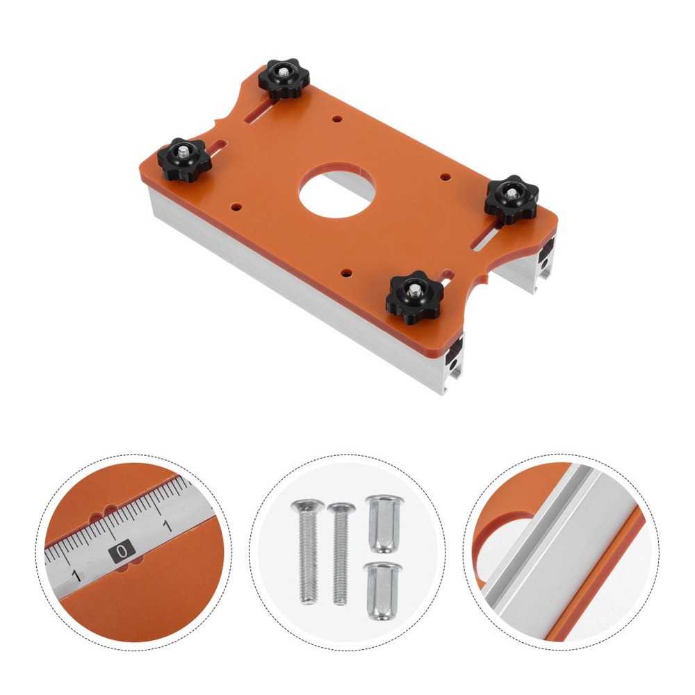 Router Base Plates for Woodworking Table Top Insert Mounting Guide