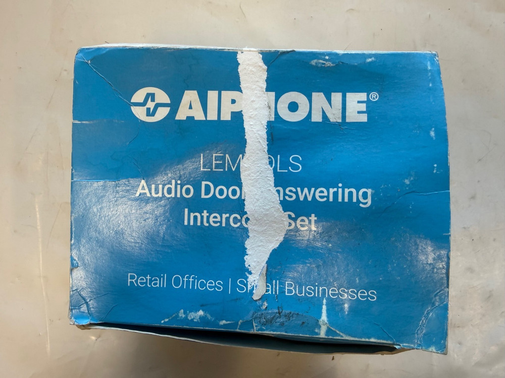 Aiphone LEM-1DLS- AUDIO DOOR ANSWERING INTERCOM SET