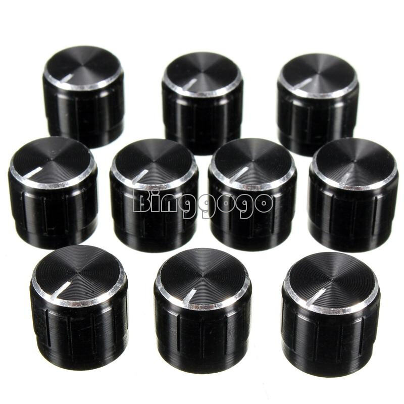 5pcs volume control rotary knobs for 6mm slide potentiometer durable