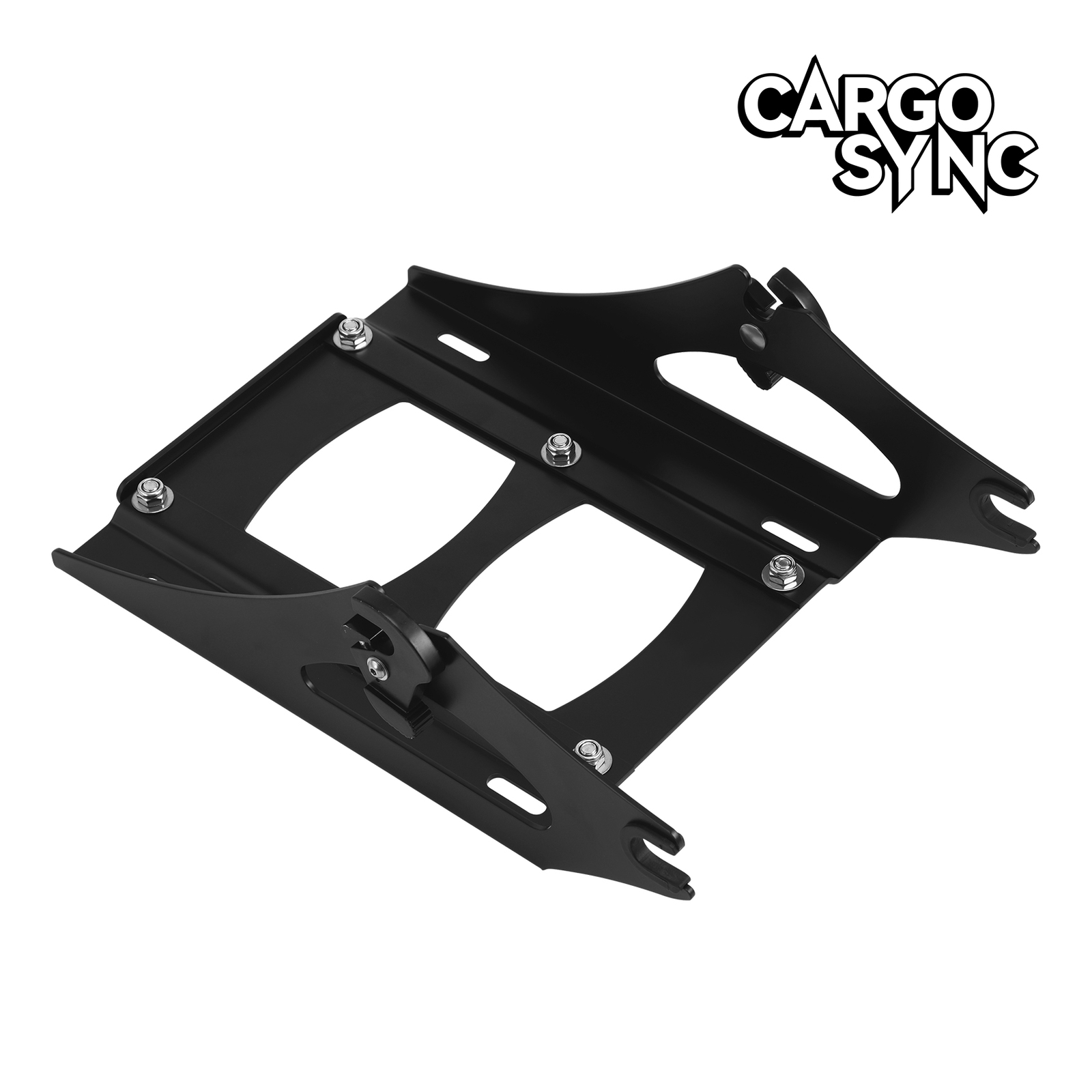 Razor Trunk with Slim Backrest Mount Rack Fit For Harley Touring Glide 14-25