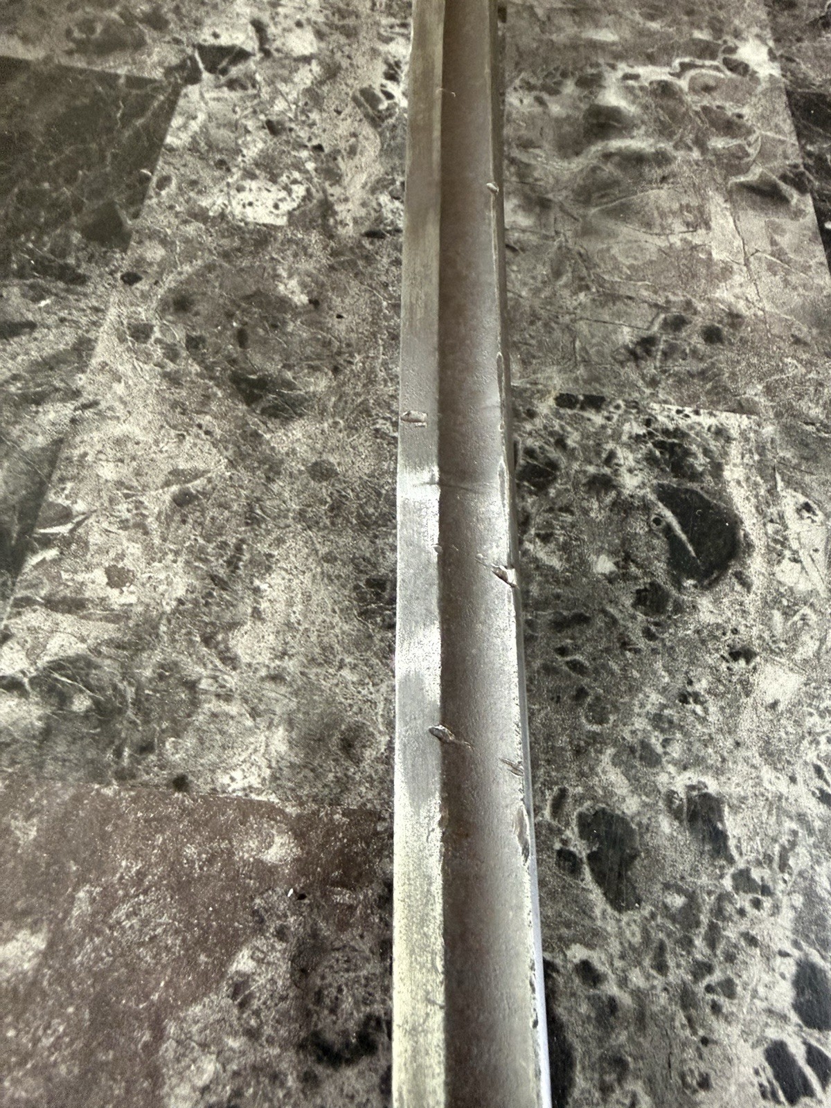 Model 1872 Springfield US Officer Sword Brass Guard with Nickel Scabbard