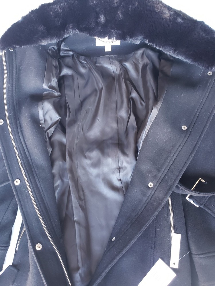 Michael Kors Long OverCoat Black