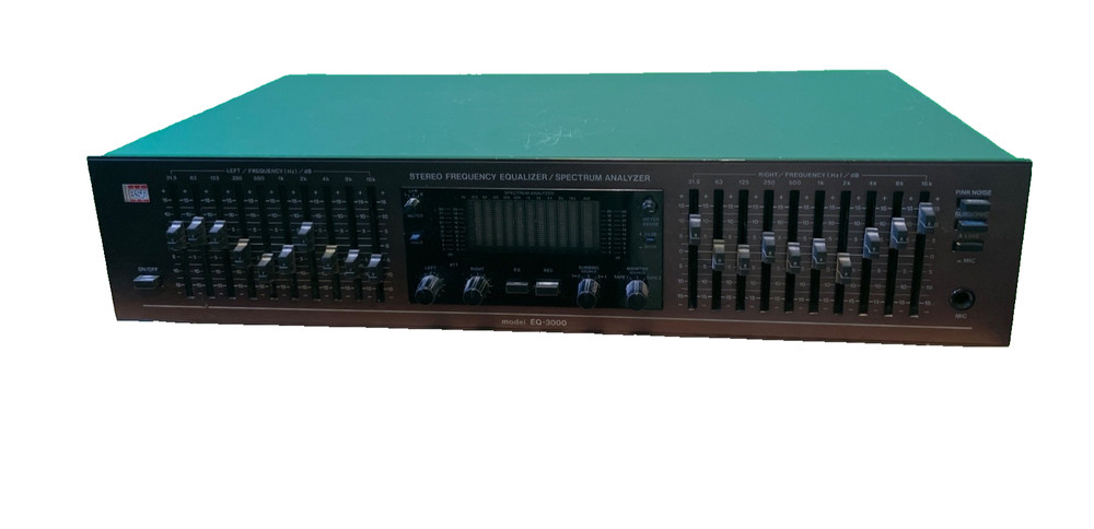 BSR EQ-3000 Frequency Graphic Equalizer Spectrum Analyzer