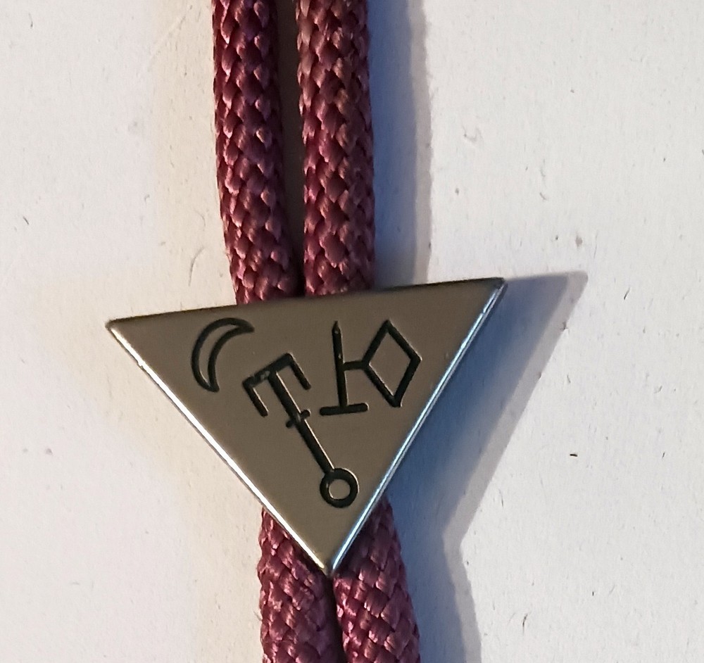 Bolo Tie Sigil Triangle