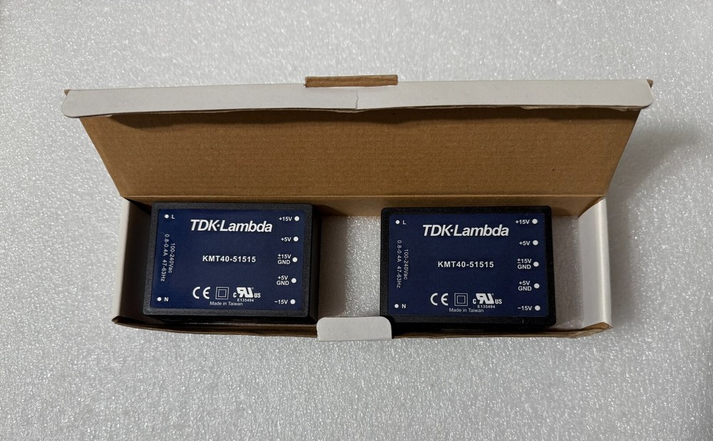 2ea TDK-Lambda KMT40-51515 AC/DC Power Supply