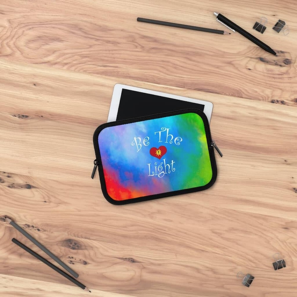 Laptop Sleeve "Be the Light" in 5 Sizes