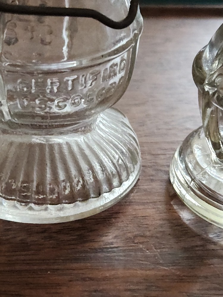 Vintage 3 Lantern Candy Containers