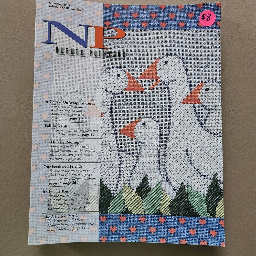 Needle Pointers Magazine Back Issue September 2005