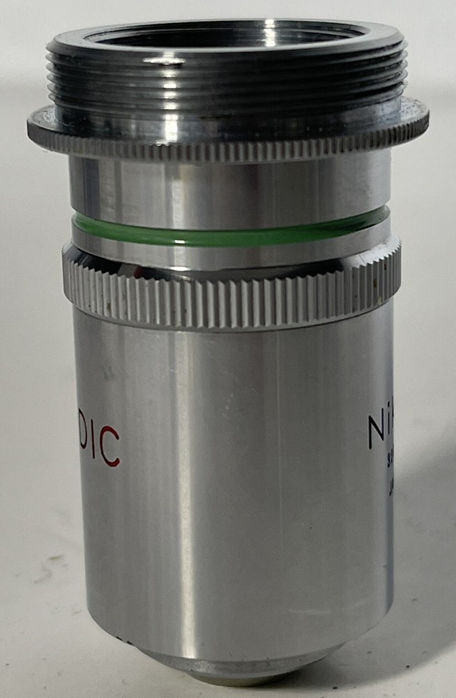 NIKON MPLAN 20 DIC 0.4 210/0 MICROSCOPE OBJECTIVE LENS JAPAN