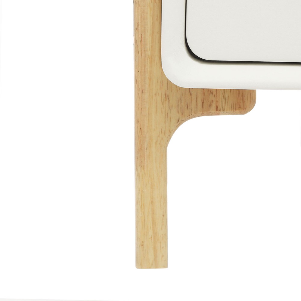 Bedside Table, Storage Bedside Table, Small Bedside Table with 2 Drawers