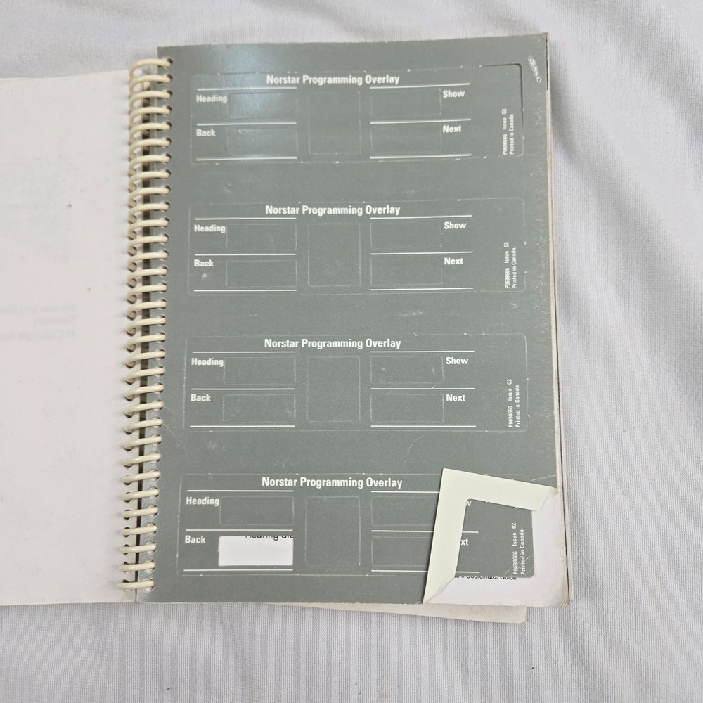 Nortel Norstar Compact ICS 4.0 System Coordinator Guide User Manual Spiralbound