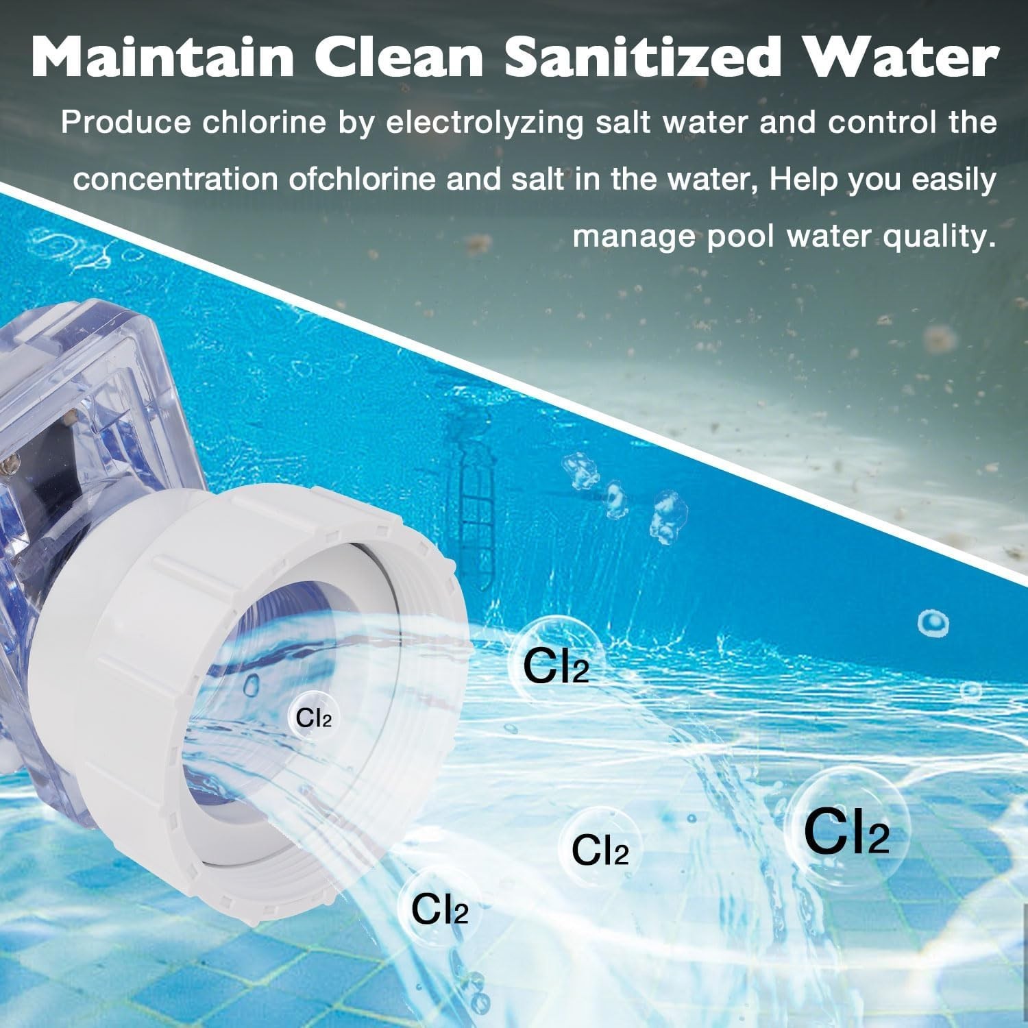 PPC1 Salt Chlorine Generator Cell Fit for Autopilot Pool Pilot Digital System