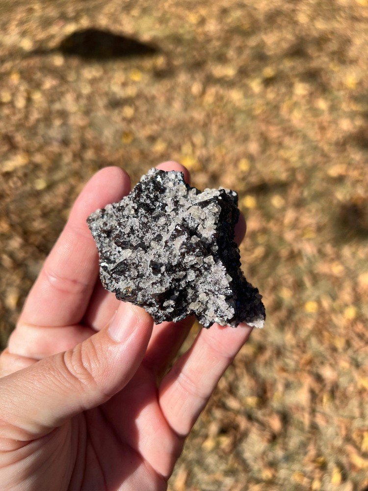 Sphalerite and Calcite