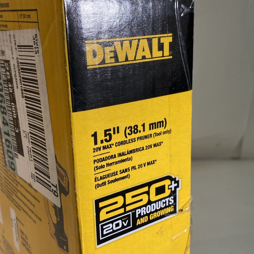 DCPR320B 20V MAX Cordless Battery Powered Pruner (Tool Only)