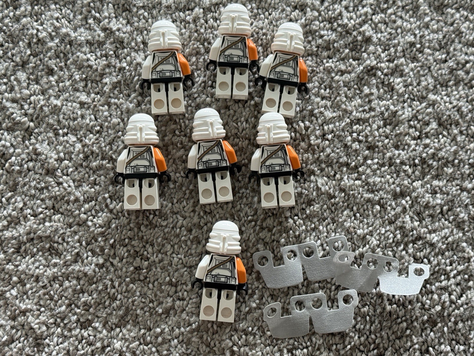 LEGO Star Wars Airborne 212th Battalion Clone Trooper Utapau X7 Mint Condition