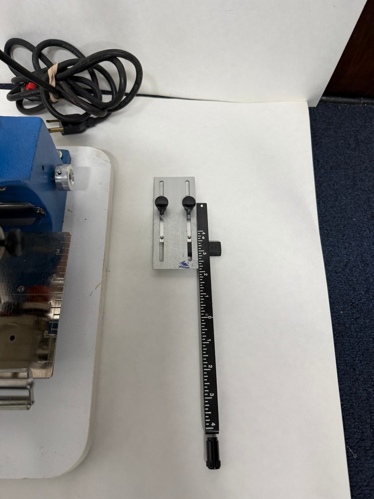 Howard Personalizer Hot Foil Imprinting Machine w/ Attachments/ type holders