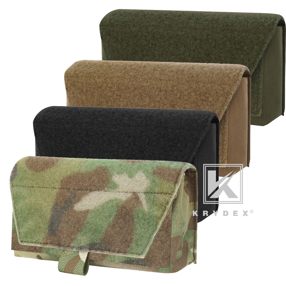 KRYDEX Tactical Shot Shell Ammo Pouch Removable Elastic Pack MOLLE / Belt Mount