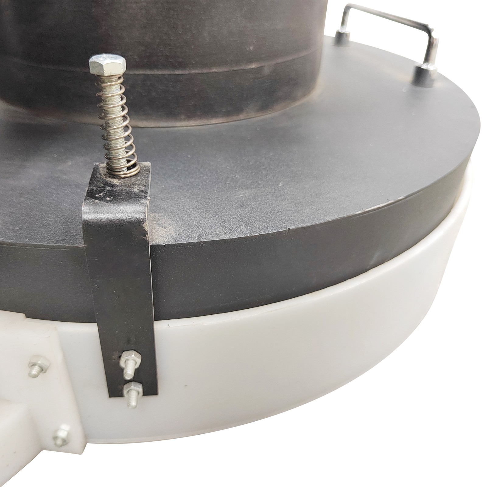 220V Concrete Floor Grinder Ground Polishing Machine w/5 Grinding Head Dust Free