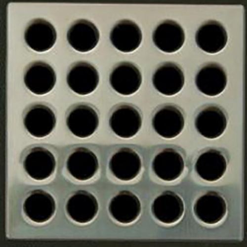 Ebbe Drain Grate - Brushed Nickel