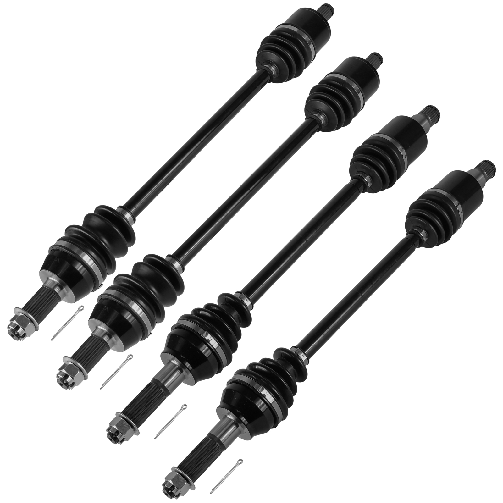 Front & Rear CV Joint Axles For Polaris RZR S 800 EFI 2009-2014 Left & Right