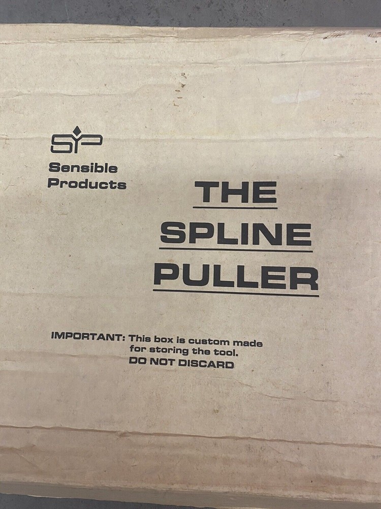 Sensible Products The Spline Puller Open Box. Never Used.