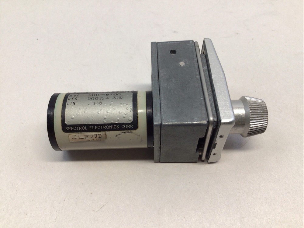 Spectrol Precision Potentiometer With 3100 Microdial Indicator
