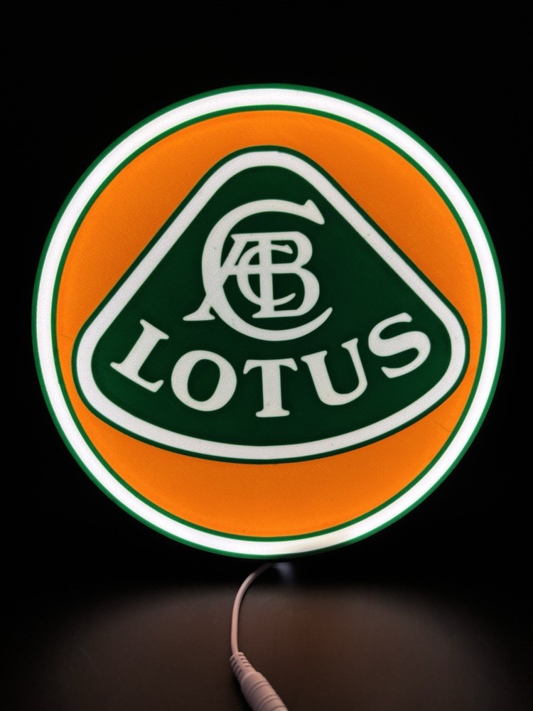 Lotus - Light up LED Sign