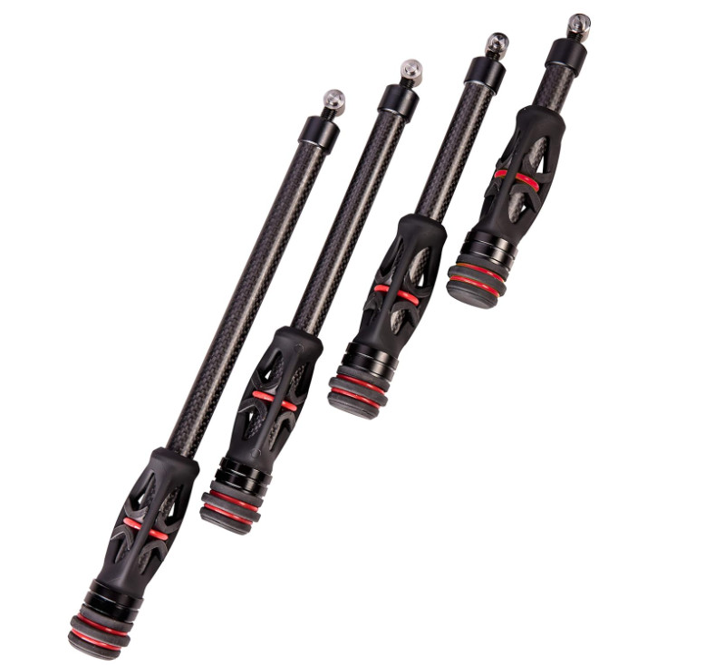 Hitman Archery Bow Stabilizer - Black, 8'' (AS1908)